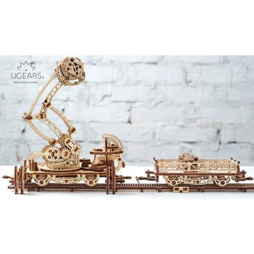 Механічний 3D пазл UGEARS "Маніпулятор на рейках" (70032) фото 17