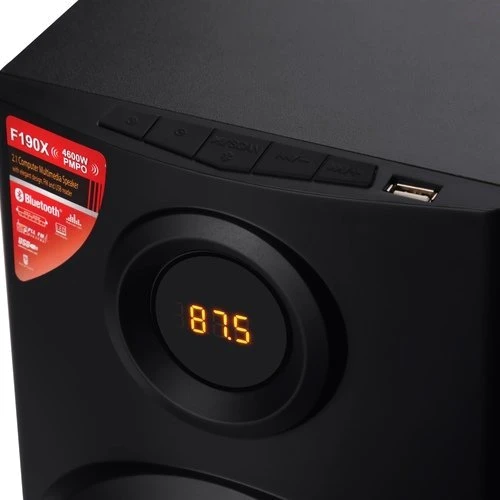 Акустическая система F&D F190X 2.1 Black: Диапазон воспроизводимых частот 200-20000 Гц