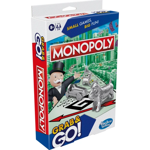 Игра настольная дорожная HASBRO GAMES Монополия (F8256) фото 5