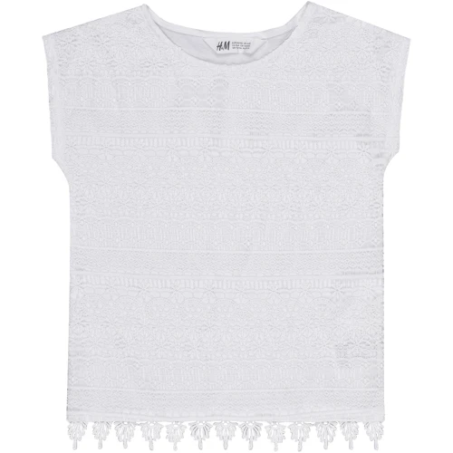 Футболка H & M 723501 110-116 см біла