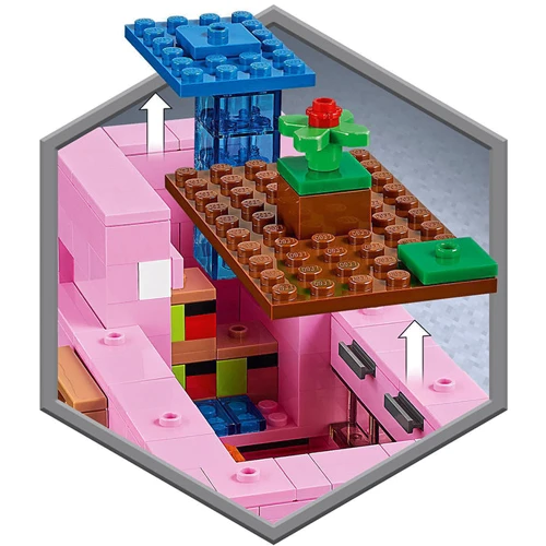 LEGO Minecraft Будинок-свинка (21170) фото 8