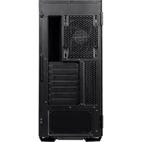 Корпус MSI MPG QUIETUDE 100S: Матеріал передній панелі пластик і метал