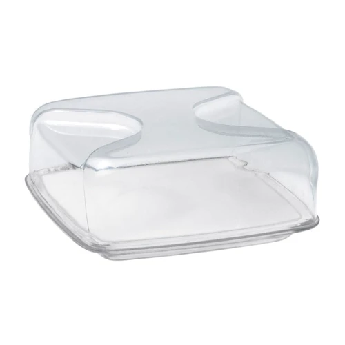 Емкость для хранения Guzzini Gocce для сыра с крышкой и доской 25.5x25.5x11.5 см (27000000)