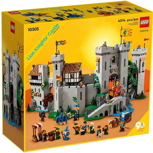 Блочный конструктор LEGO Icons Замок львиных рыцарей (10305)