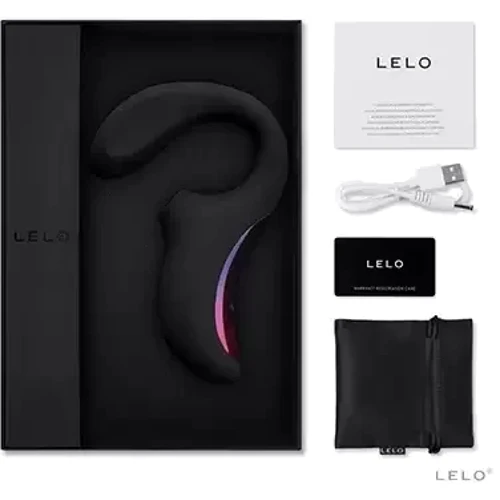 Революционный вакуумный вибратор двойного действия Lelo Enigma