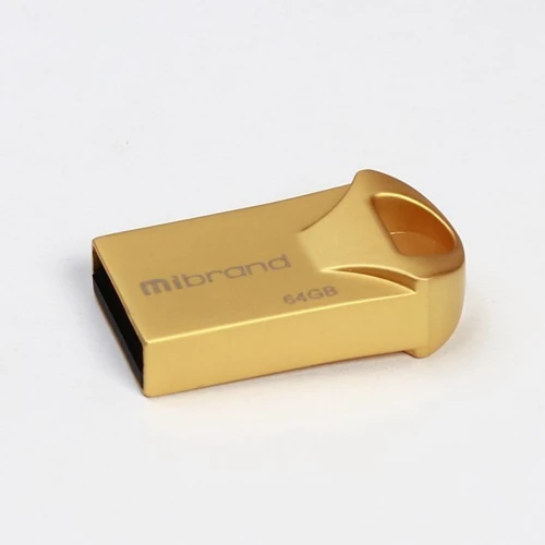 USB-флешка Mibrand 64GB Hawk Gold USB 2.0 (MI2.0/HA64M1G)