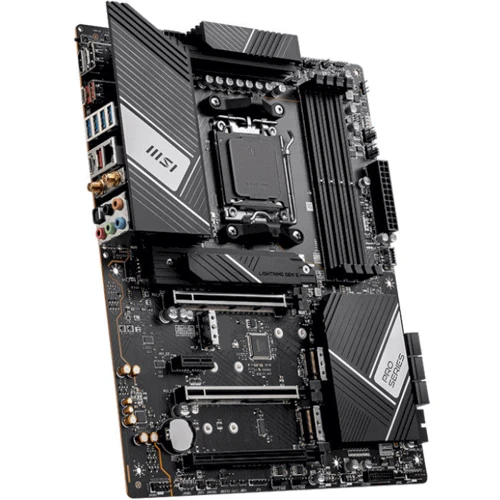 MSI PRO X670-P WIFI: Разъемы на задней панели Ethernet RJ-45, USB 3.0 (USB 3.1 Gen 1), USB 3.1 Gen 2
