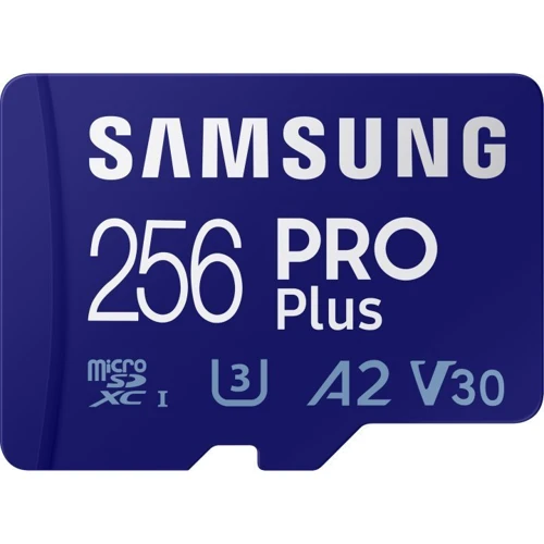 Карта памяти Samsung 256GB microSDXC Class 10 UHS-I U3 PRO Plus + adapter (MB-MD256KA/RU)