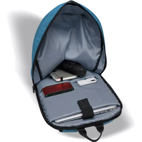 Сумка для ноутбука Frime 15.6" Keeper Light Blue: Матеріал полиэстер