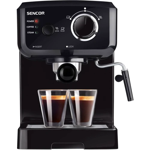 Кофеварка Sencor SES 1710BK: Тип рожковая кофеварка эспрессо