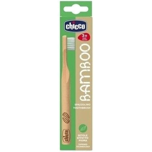 Бамбуковая зубная щетка Chicco, зеленый (10623.00.10): Производитель Chicco
