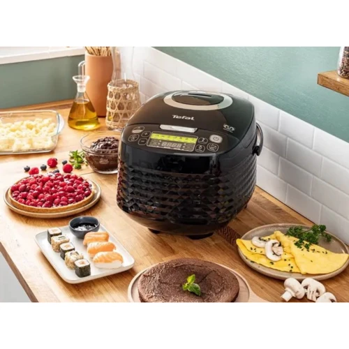 Мультиварка Tefal RK745800 SpheriCook: Количество программ (режимов) приготовления 16 автоматических программ, 37 функций приготовления
