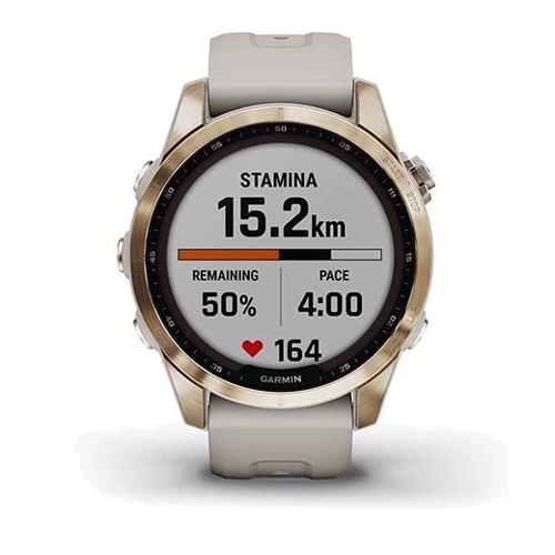 Смарт-годинник Garmin Fenix 7S Sapphire Solar Cream Gold Titanium with Light Sand Band (010-02539-21): Сумісні ОС Android / iOS
