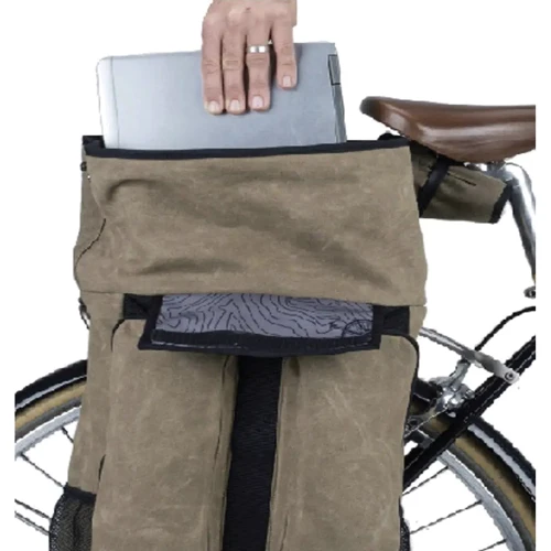 Велосумка Сумка на багажник/рюкзак Blackburn Wayside Backpack/Pannier водостійка 19 л чорний/бежевий 929 г (7099768): Тип кріплення На багажник