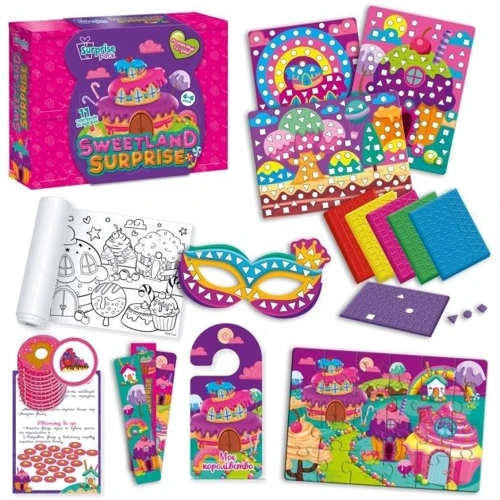 Набор для творчества Vladi Toys Королевство сладостей с сюрпризами (VT8080-04)