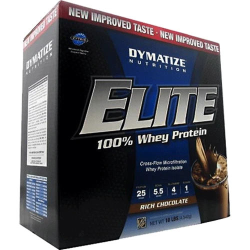 Протеїн Dymatize Elite 100% Whey Protein 4540 g /140 servings/ Rich Chocolate