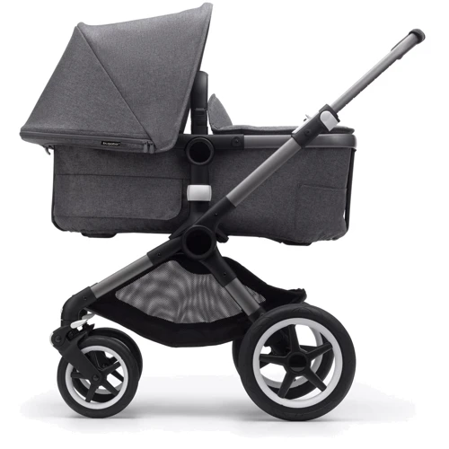 Универсальная коляска 2 в 1 Bugaboo Fox3 Graphite/ Grey Melange/ Grey Melange фото 10