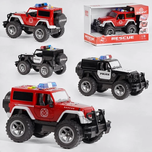 Поліцейський джип WenYi 2 кольори 1:16 (WY 392 A/B): Виробник Wenyi