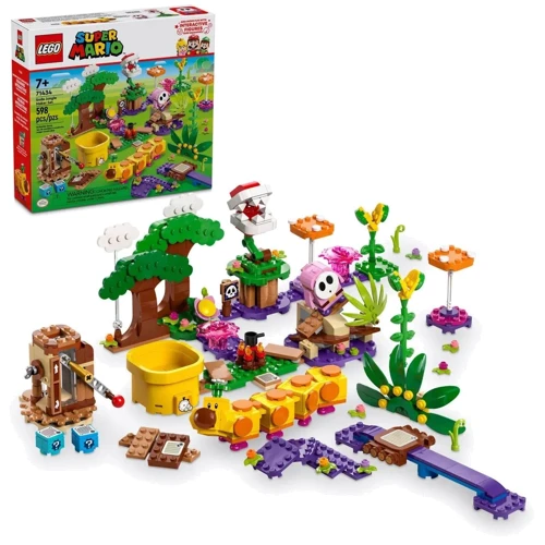 Конструктор LEGO Super Mario Набір для складання Soda Jungle 598 деталей (71434) фото 14