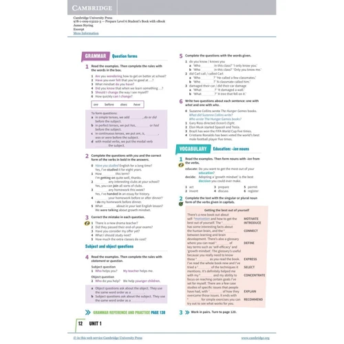 Prepare! Updated 2nd Edition 6: Student's Book with eBook: Обложка Мягкая