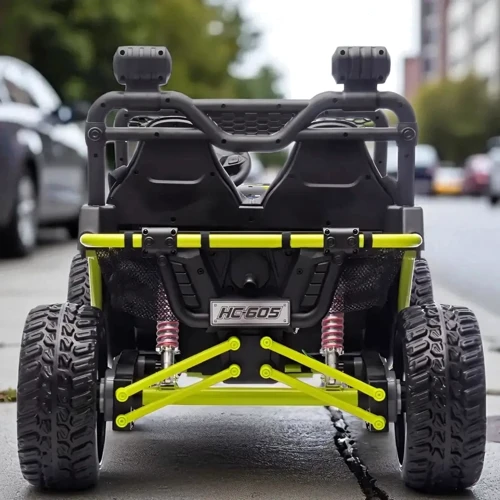 Детский электромобиль Bambi Багги зеленый (M 6208EBLR-5(24V))