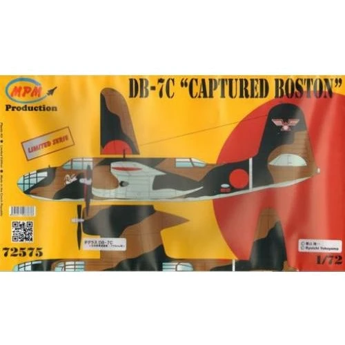 Бомбардировщик MPM Production DB-7C 'Captured Boston' MPM72575: Производитель MPM Production