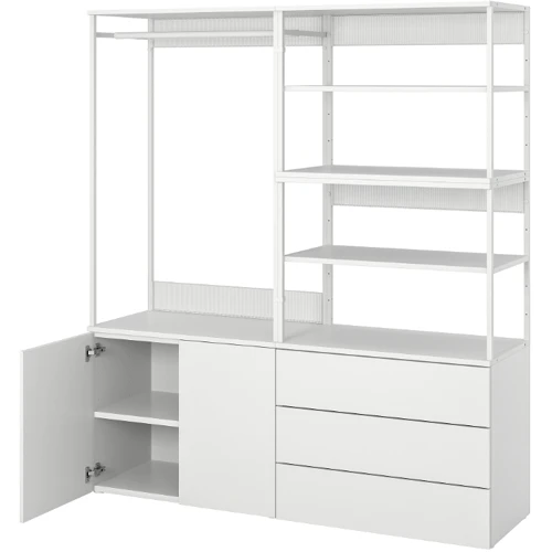 Шкаф ІКЕА PLATSA 160х42х181 см (593.362.70)