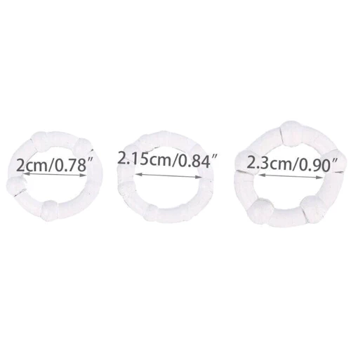 Набор колец Stay hard Clear