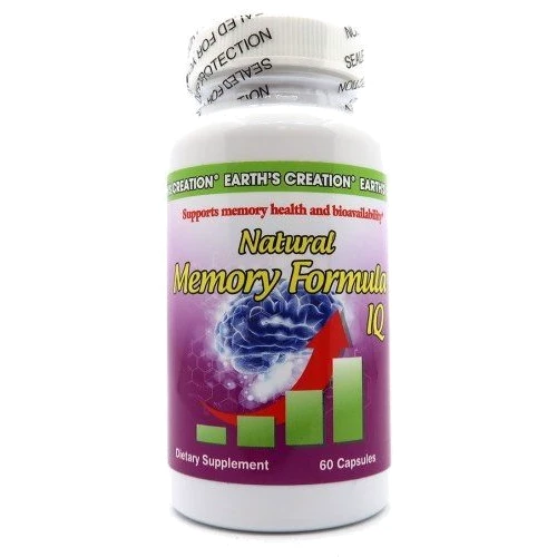 Earth‘s Creation Memory Formula Добавки для мозга 60 капсул