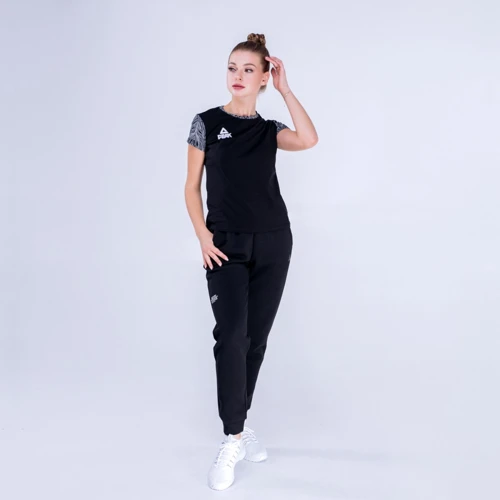 Спортивна футболка Peak FS-UW1904NOK-BLA 40 чорна з принтом: Країна виробник Китай