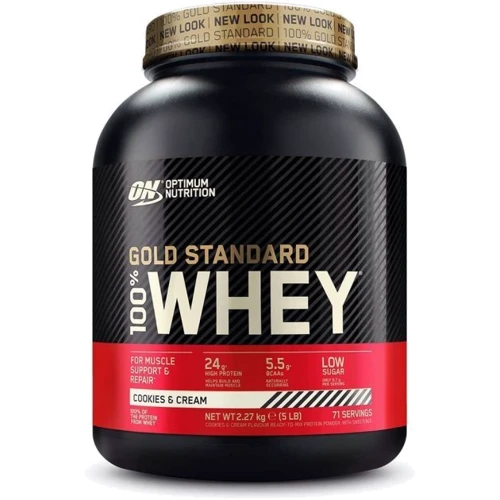 Протеин Optimum Nutrition 100% Whey Gold Standard 2270 g / 71 servings / Cookies Cream