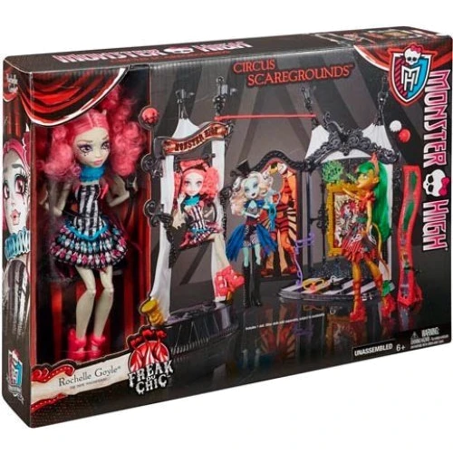 Набор с куклой Mattel, Monster High Рошель "Монстро-цирк" (CHW68): Производитель Mattel