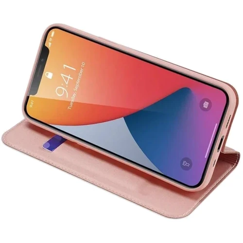 Чехол для iPhone Dux Ducis Skin Pro Rose for iPhone 14 Plus: Материалы искусственная кожа