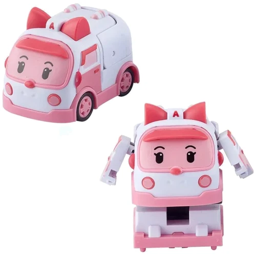 Ігровий набір Robocar Poli Міні рятувальники-трансформери Делюкс 6 шт (ZR-915)