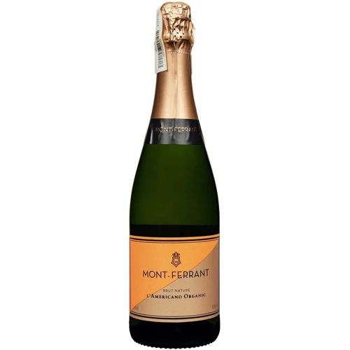 Вино игристое Codorniu Cava Mont-Ferrant L'Americano Organic Brut Nature белое сухое 0.75 л (FSH_8412074708010): Объем, л 0.75