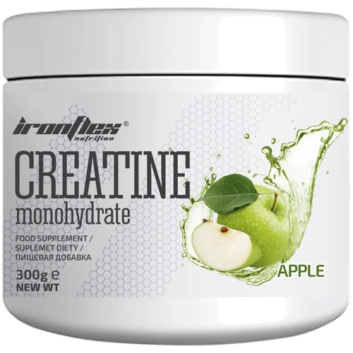 Креатин IronFlex Nutrition Creatine Monohydrate 300 g /120 servings/ Apple