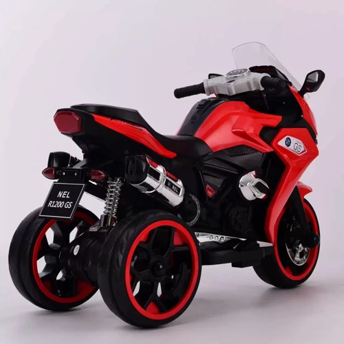 Трёхколёсный мотоцикл Kidsauto Sport 12V красный фото 11