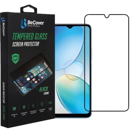 Аксессуар для смартфона BeCover Tempered Glass Black for Infinix Hot 20і (X665E) (708544): undefined undefined