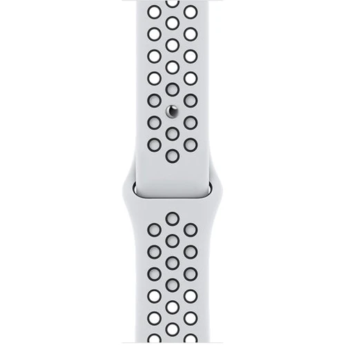 Apple Watch Series 7 Nike 45mm GPS Starlight Aluminum Case with Pure Platinum / Black Nike Sport Band (MKNA3) UA: Матеріал корпусу алюміній