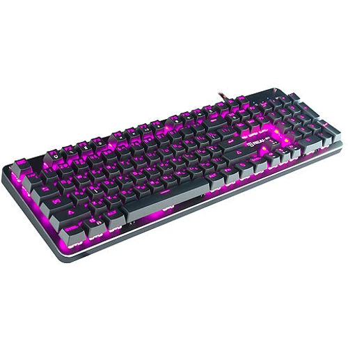 Клавіатура REAL-EL M47 RGB Black: інтерфейс підключення USB