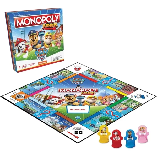 Игра настольная Paw Patrol Монополия Юниор (WM04163-UKR-6): Производитель Paw Patrol