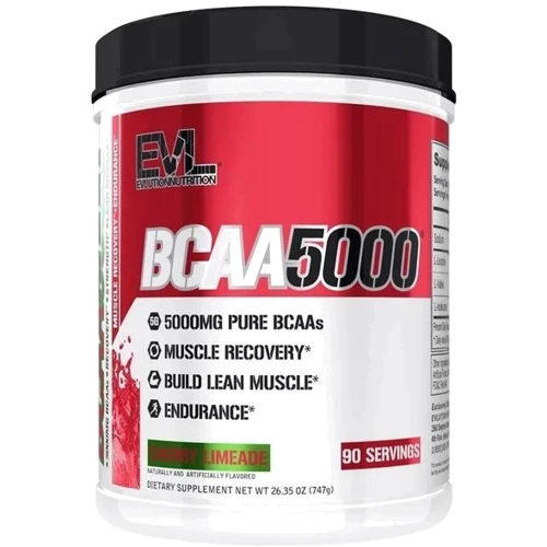 Аминокислота для спорта EVL BCAA 5000 747 g /90 servings/ Cherry Limeade