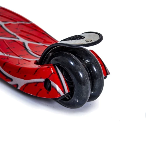 Детский самокат MAXI. Red Web (все колеса светятся) 1215835228: Количество колес 4