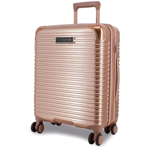 Чемодан Swissbrand Rome (L) Rose Gold (SWB_LHROM003L)