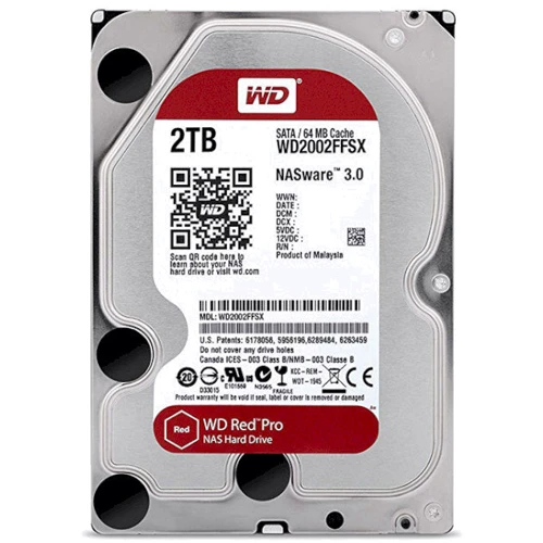 Внутрішній жорсткий диск WD Red Pro NAS 2TB (WD2002FFSX)
