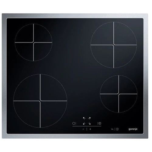 Варочная поверхность электрическая Gorenje ECT 610 AX: Размеры для встраивания 56 x 49 см