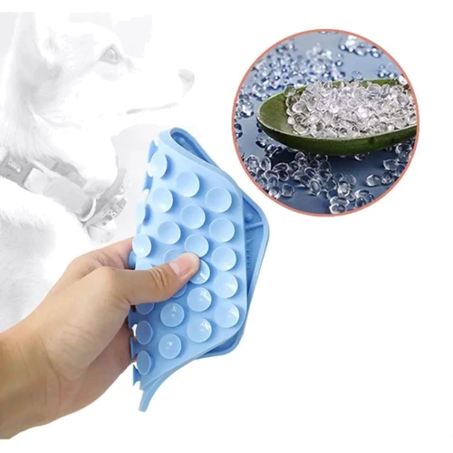 Килимок-годівниця WahoPet licky mat силіконовий синій (WA00003): Тип Кормушки