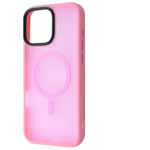 Чохол для iPhone WAVE Matte Insane Case з MagSafe Pink для iPhone 16 Pro Max
