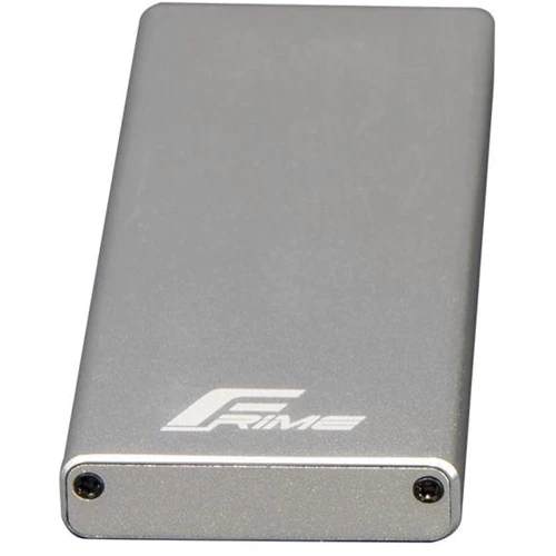 Аксессуар для накопителя Frime M.2 NGFF Metal USB 3.0 Silver (FHE201.M2U30)