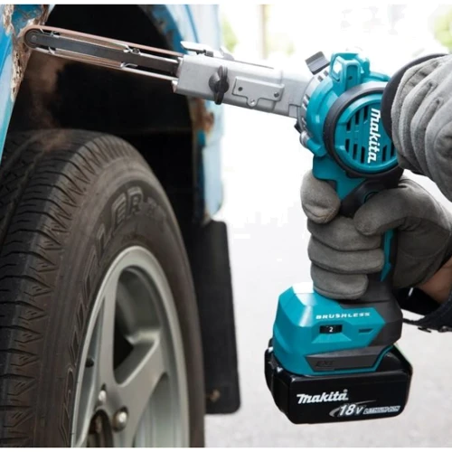 Стрічкова шліфувальна машина Makita DBS180Z фото 6